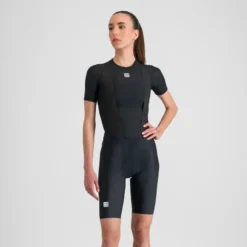 Sportful BodyFit Pro Women's Short Sleeve Base Layer - Black -Scott Store SF20566BLK2