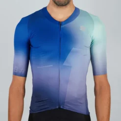 Sportful Bomber Short Sleeve Jersey - Green/Blue 11 Sportful Bomber Short Sleeve Jersey - Green/Blue -Scott Store SF21001GRNBLU 1