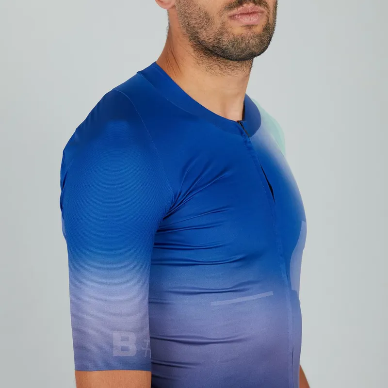 Sportful Bomber Short Sleeve Jersey - Green/Blue 4 Sportful Bomber Short Sleeve Jersey - Green/Blue - Image 2