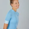 Sportful Monocrom Womens Short Sleeve Jersey - Blue Sky -Scott Store SF21034BLUSky 3