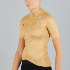 Sportful Flare Womens Short Sleeve Jersey - Gold