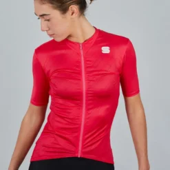 Sportful Flare Womens Short Sleeve Jersey - Raspberry -Scott Store SF21056RSB 5