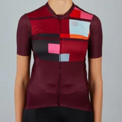 Sportful Idea Womens Short Sleeve Jersey - Red Wine 15 Sportful Idea Womens Short Sleeve Jersey - Red Wine -Scott Store SF21082REDWine 1