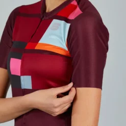 Sportful Idea Womens Short Sleeve Jersey - Red Wine 12 Sportful Idea Womens Short Sleeve Jersey - Red Wine -Scott Store SF21082REDWine 4