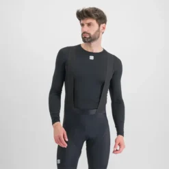 Sportful Midweight Men's Long Sleeve Base Layer - Black -Scott Store SF21550BLK1