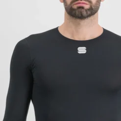 Sportful Midweight Men's Long Sleeve Base Layer - Black -Scott Store SF21550BLK4