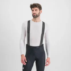 Sportful Midweight Men's Long Sleeve Base Layer - Black -Scott Store SF21550WHT1