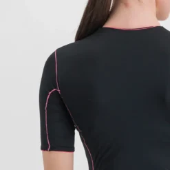 Sportful Midweight Women's Short Sleeve Base Layer - Black 11 Sportful Midweight Women's Short Sleeve Base Layer - Black -Scott Store SF21553BLK5