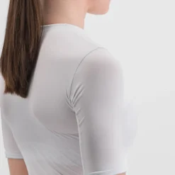 Sportful Midweight Women's Short Sleeve Base Layer - White -Scott Store SF21553WHT3
