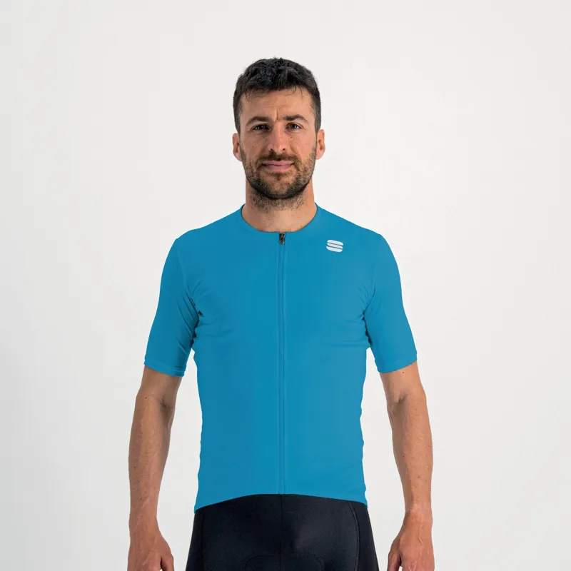 Sportful Matchy Men's Short Sleeve Jersey - Ash Grey 4 Sportful Matchy Men's Short Sleeve Jersey - Ash Grey - Image 2