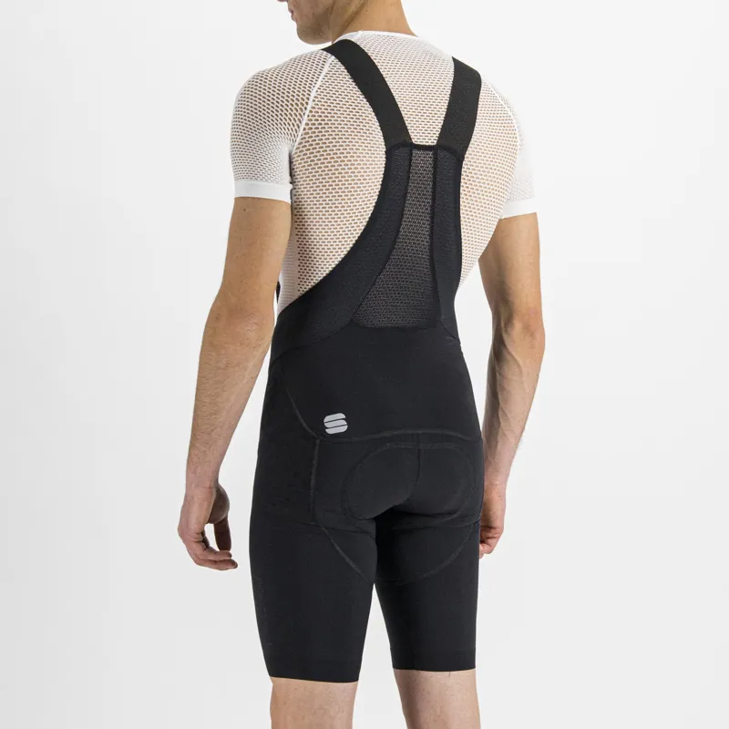 Sportful Total Comfort Men's Bib Shorts - Black 6 Sportful Total Comfort Men's Bib Shorts - Black - Image 4
