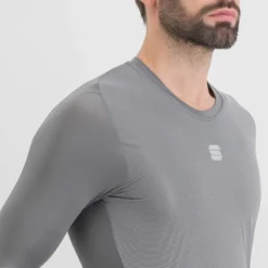 Sportful Fiandre Men's Long Sleeve Thermal Base Layer - Ash Grey -Scott Store SF22514AshGRY3