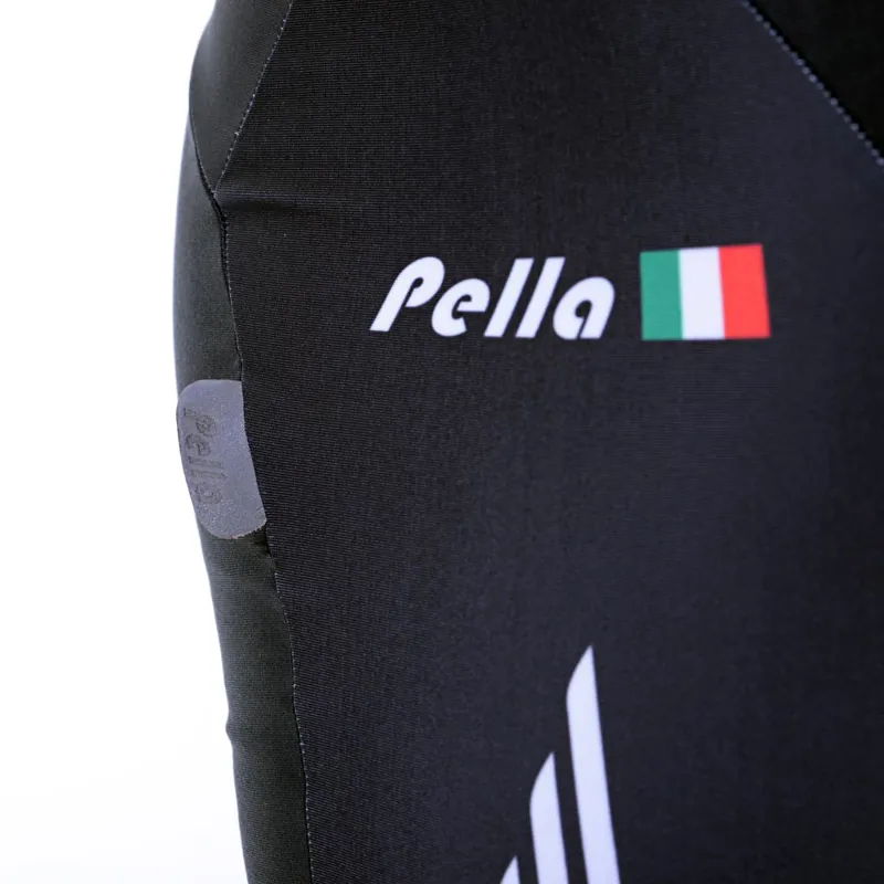 Halo Logo Bib Shorts - Black 5 Halo Logo Bib Shorts - Black - Image 4