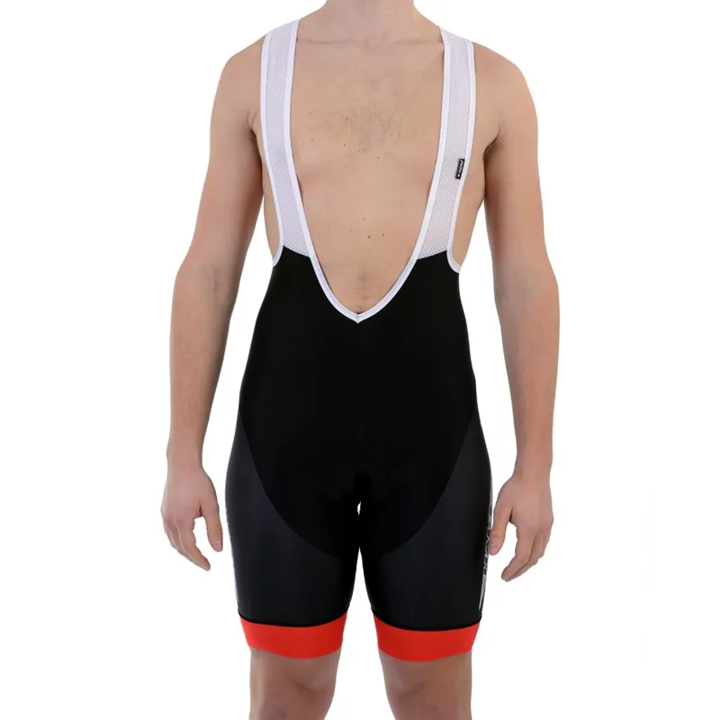Halo Logo Bib Shorts - Black 2 Halo Logo Bib Shorts - Black