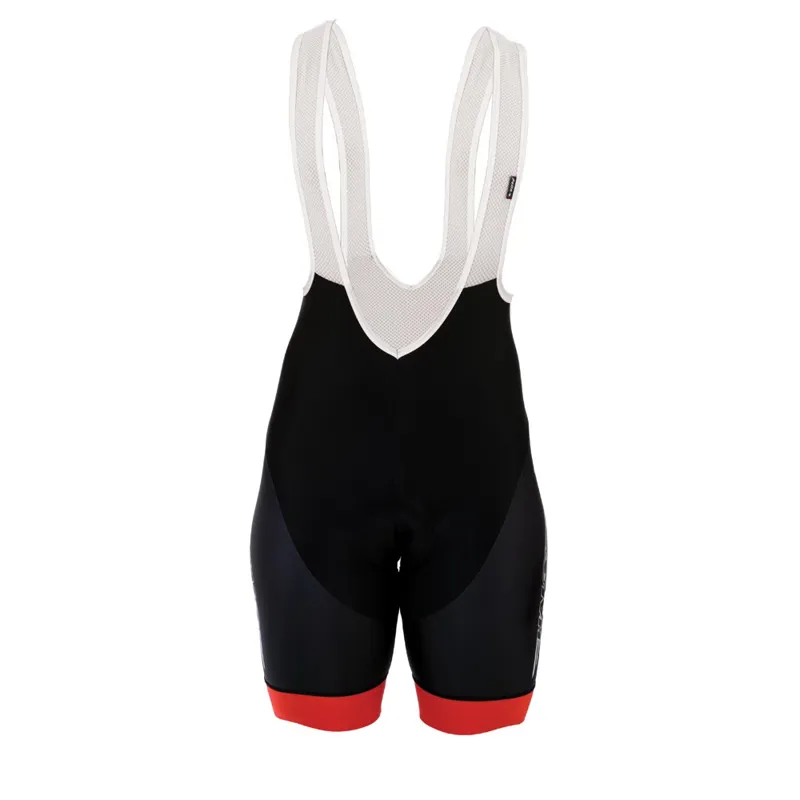 Halo Logo Bib Shorts - Black 3 Halo Logo Bib Shorts - Black - Image 2