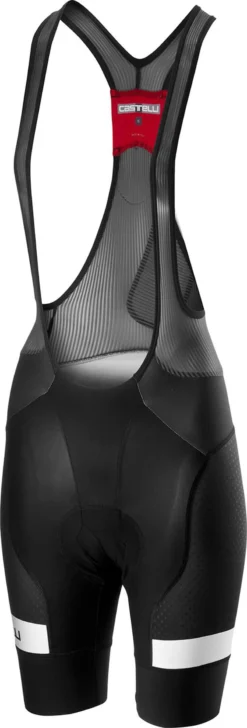 Castelli Free Aero Race 4 Womens Bibshort Team - Black/White