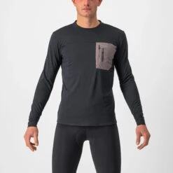 Castelli Unlimited Merino Long Sleeve Men's T-Shirt - Militray Green -Scott Store cs225060851 1 2000x.progressive