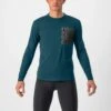Castelli Unlimited Merino Long Sleeve Men's T-Shirt - Militray Green
