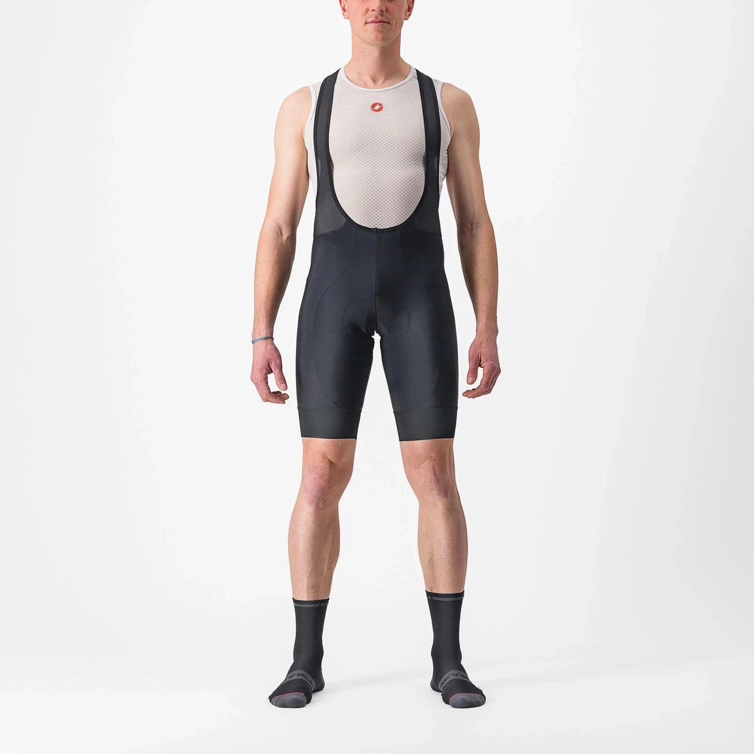 Castelli Entrata 2 Men's Bib Shorts - Belgian Blue 3 Castelli Entrata 2 Men's Bib Shorts - Belgian Blue