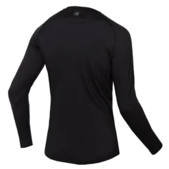 Endura BaaBaa Blend Men's Long Sleeve Baselayer - Black -Scott Store e3183bk back lg