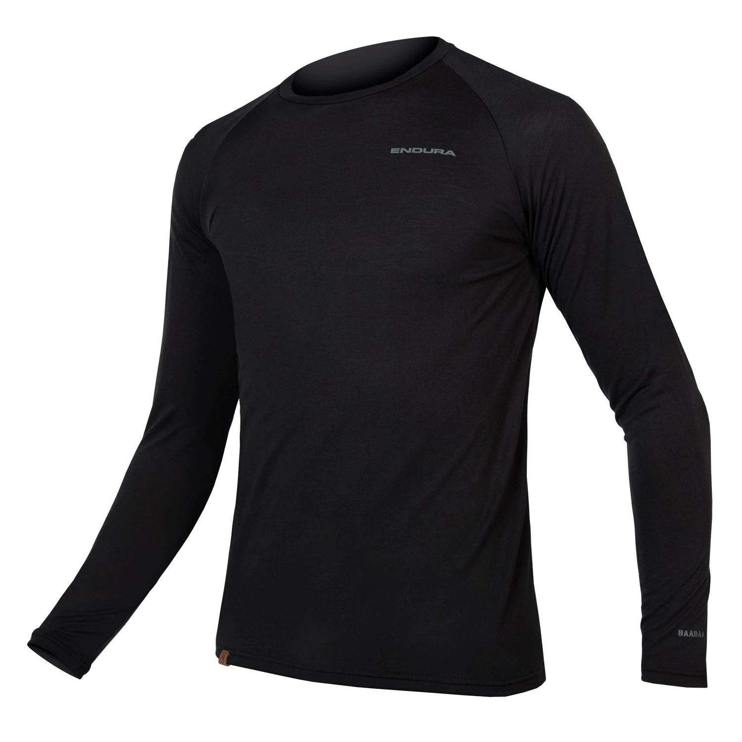 Endura BaaBaa Blend Men's Long Sleeve Baselayer - Blueberry 3 Endura BaaBaa Blend Men's Long Sleeve Baselayer - Blueberry