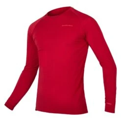 Endura BaaBaa Blend Men's Long Sleeve Baselayer - Paprika -Scott Store e3183rr lg
