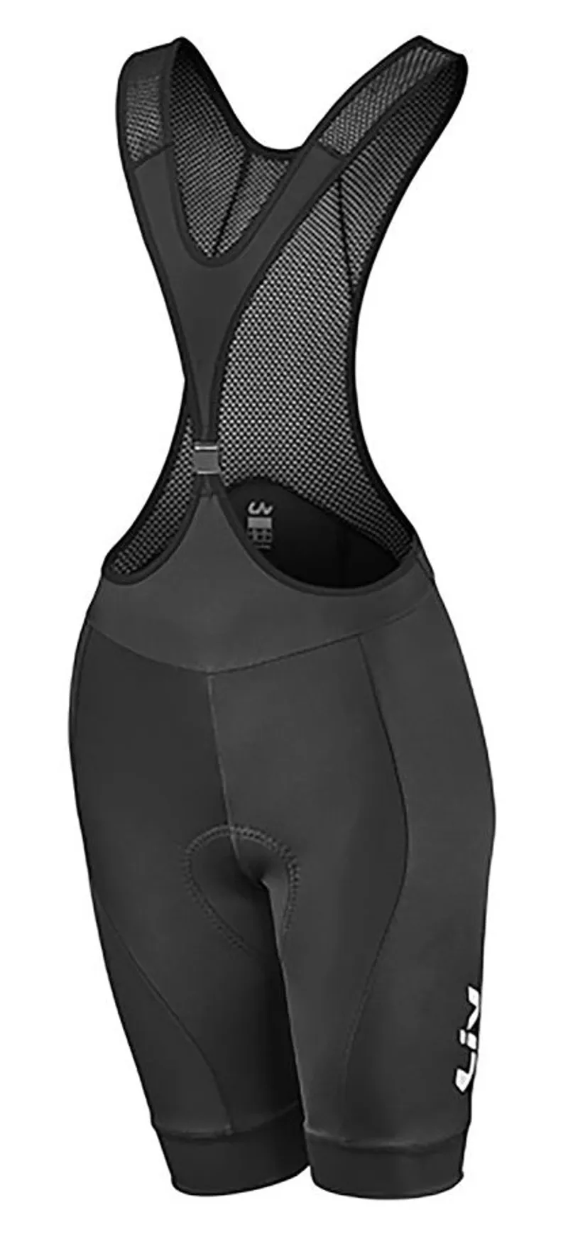 Liv Fisso Womens Bib Shorts - Black 3 Liv Fisso Womens Bib Shorts - Black