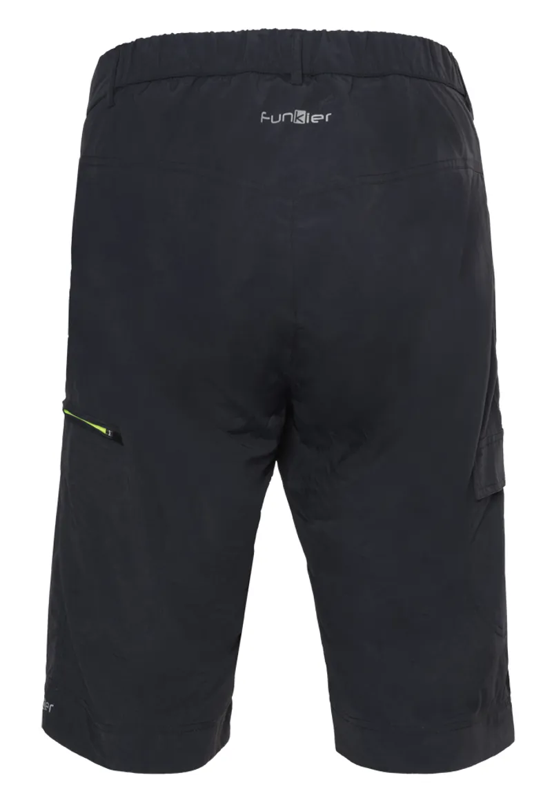 Funkier Adventure MTB Baggy Shorts Integrated Liner - Black 4 Funkier Adventure MTB Baggy Shorts Integrated Liner - Black - Image 2