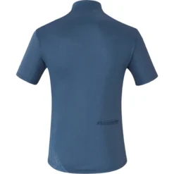 Shimano Transit Pavement Short Sleeve Jersey - Blue 6 Shimano Transit Pavement Short Sleeve Jersey - Blue -Scott Store sc7101 back