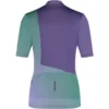 Shimano Sumire Women's Short Sleeve Jersey - Purple/Green